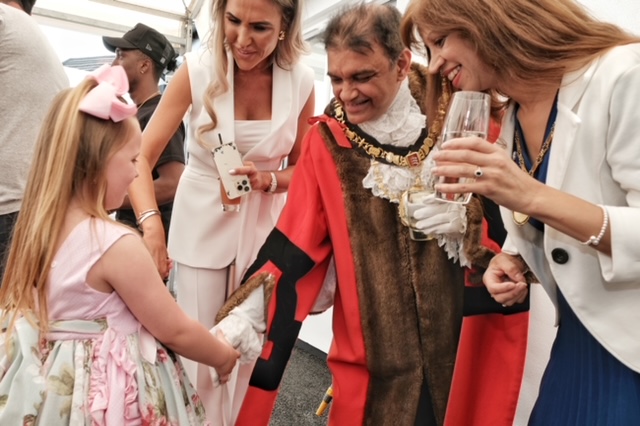 Delilah Sharna The Mayor and Mayoress of Harrow |